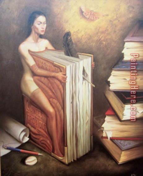 Contes Erotique painting - Vladimir Kush Contes Erotique art painting