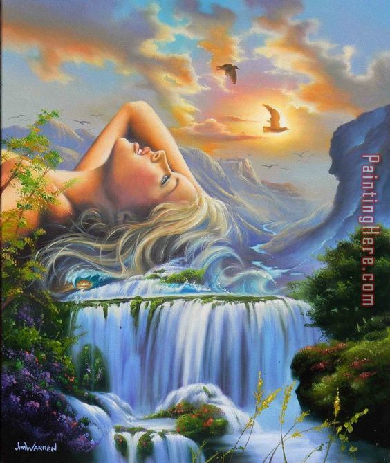 Mother Earth painting - Vladimir Kush Mother Earth art painting