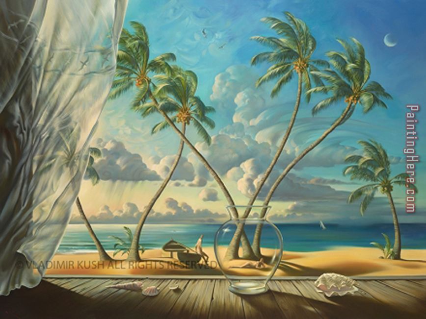 Ocean Breeze painting - Vladimir Kush Ocean Breeze art painting